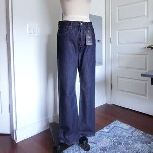 NWT Levi’s 501 Premium Button-Fly Jeans – Dark Indigo Rigid Denim, W30 L32